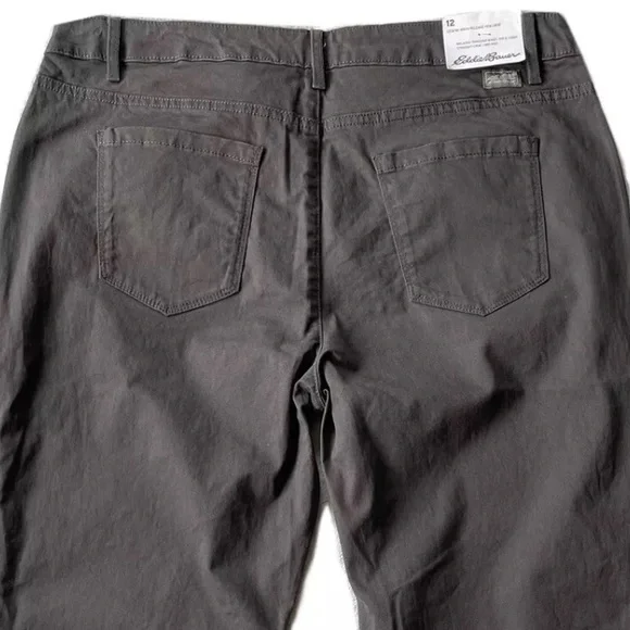 Eddie Bauer Women's Legend Wash Release Hem Crop Size: 12 - Picture 6 of 8